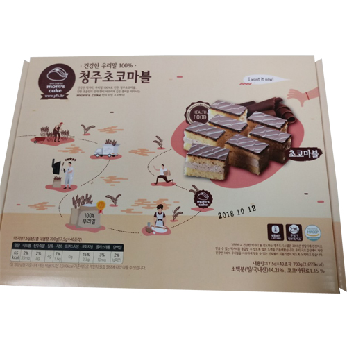 맘스케익 청주 초코마블 700g