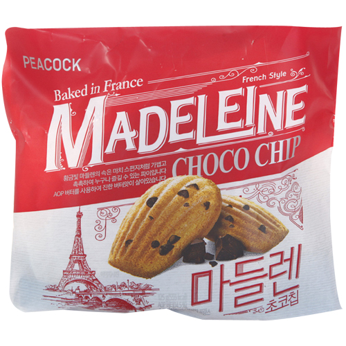 피코크 마들렌 초코칩 125g