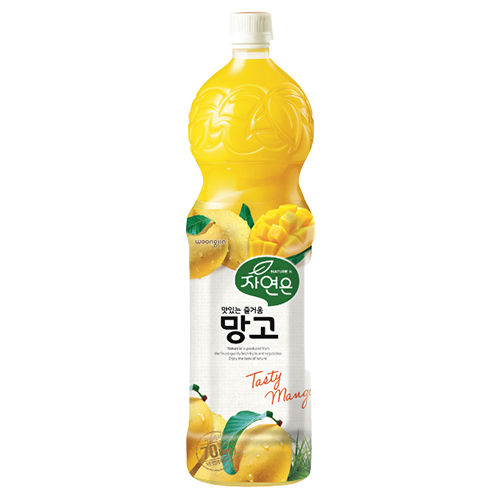웅진 자연은 망고 1.5L