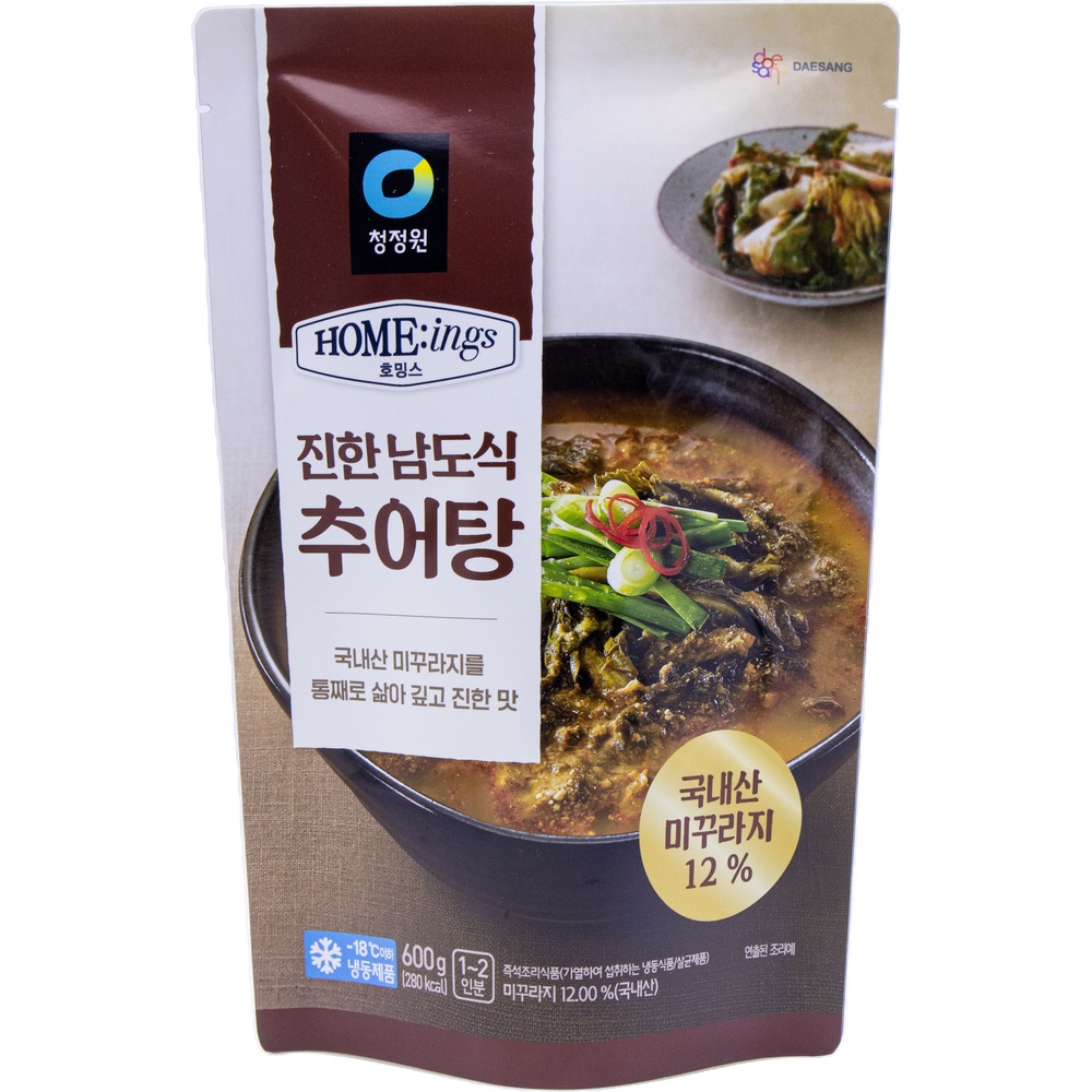 대상 청정원 호밍스 진한 남도식 추어탕 600g