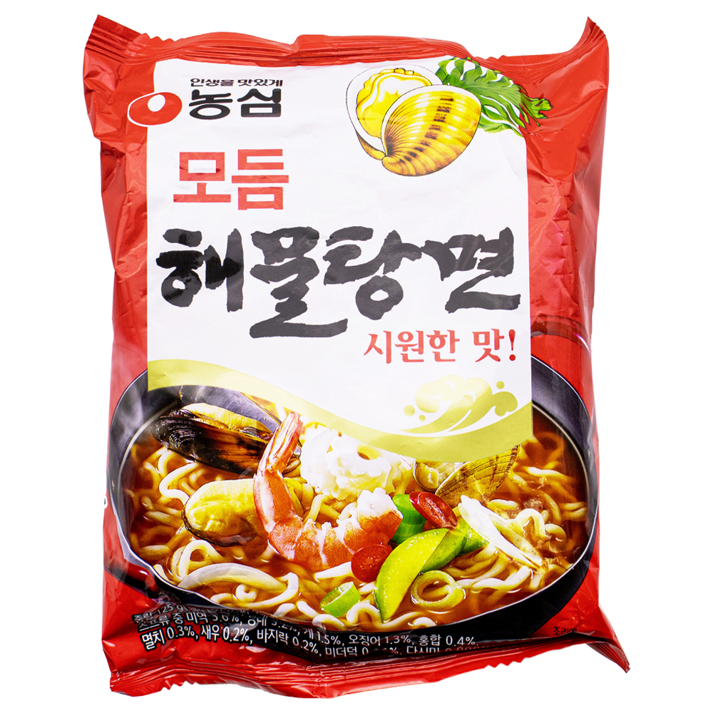 농심 모듬해물탕면 125g