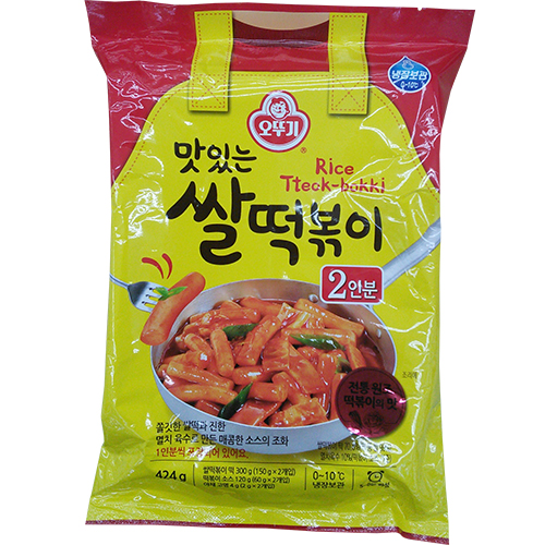 오뚜기 맛있는 쌀떡볶이 424g