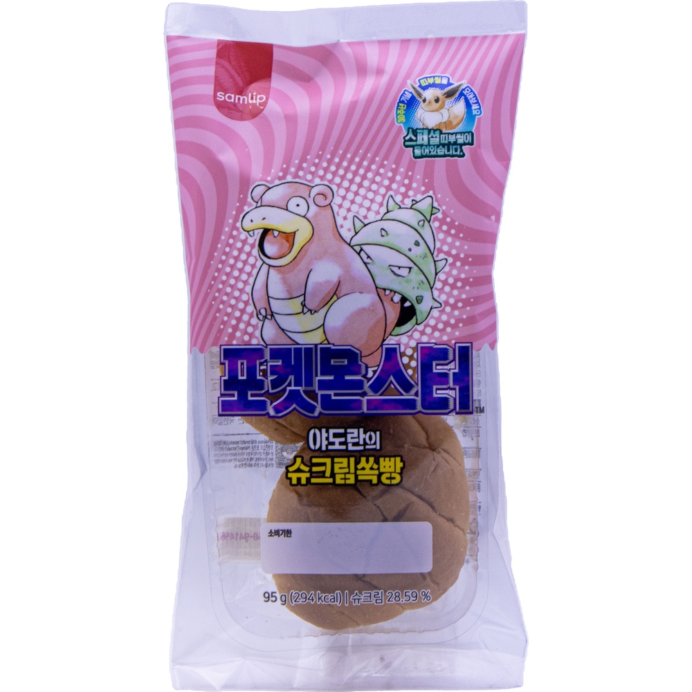삼립 포켓몬스터 야도란의 슈크림쏙빵 95g