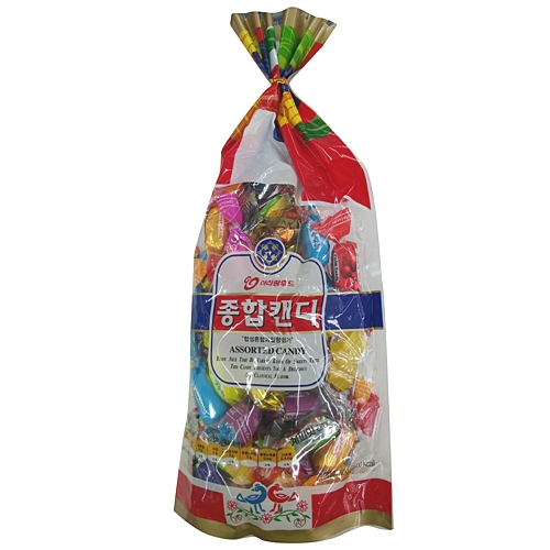 아리랑후드 종합캔디 500g
