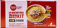 CJ 햇반컵반 내 마음대로 만드는 컵반 키트 스팸간장덮밥 1358g