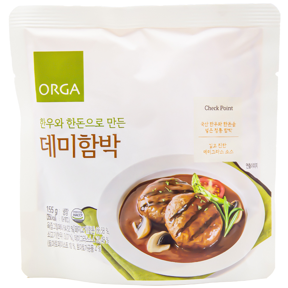 풀무원 올가 데미함박 155g
