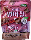 하루칩스 빠삭한 연어칩 타르타르 30g