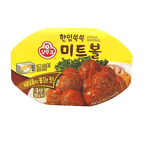 오뚜기 한입쏙쏙 미트볼 180g