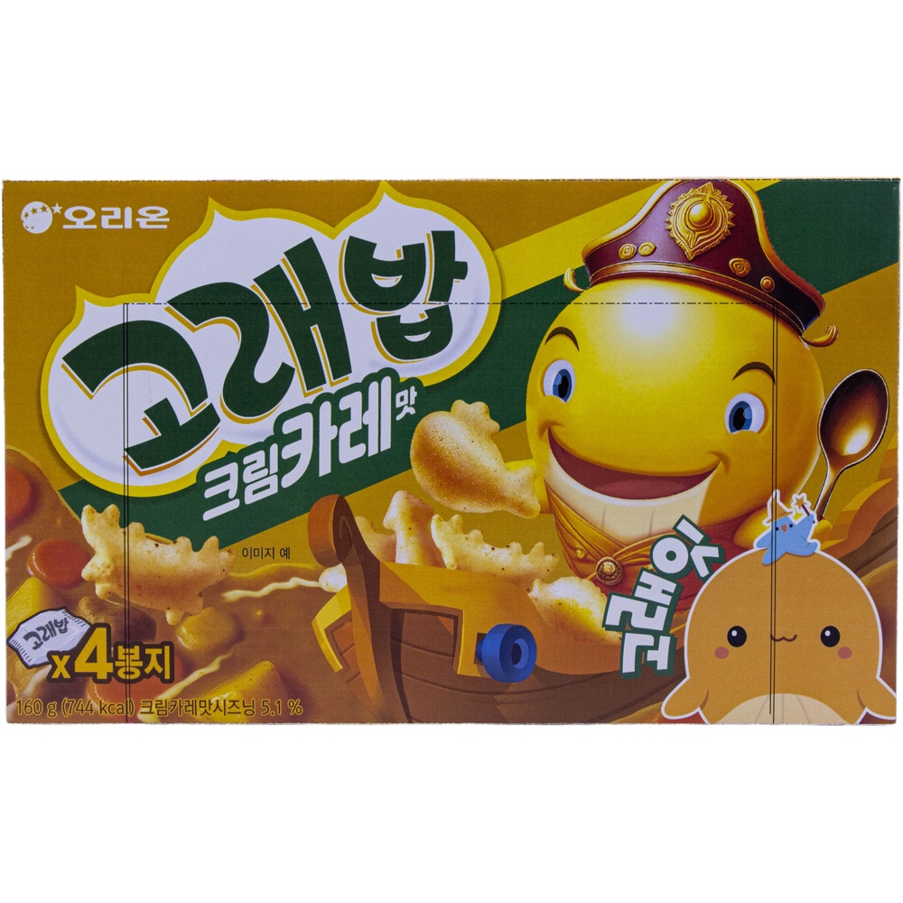 오리온 고래밥 크림카레맛 40g