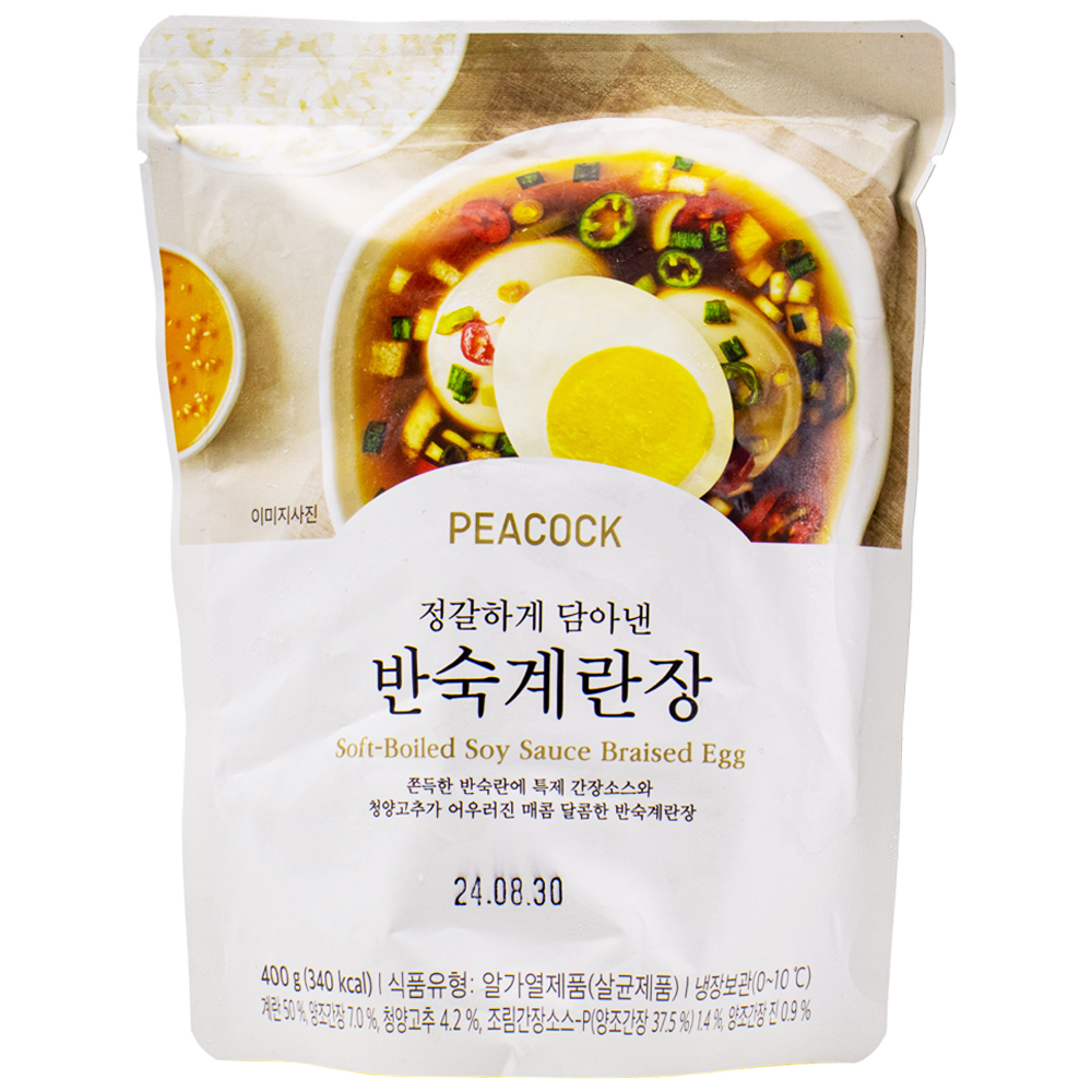 이마트 피코크 반숙 계란장 400g
