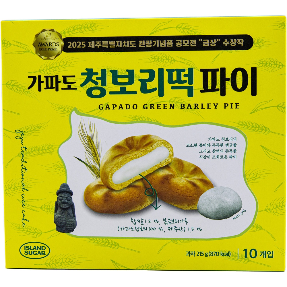 아일랜드슈가 가파도 청보리떡 파이 21.5g