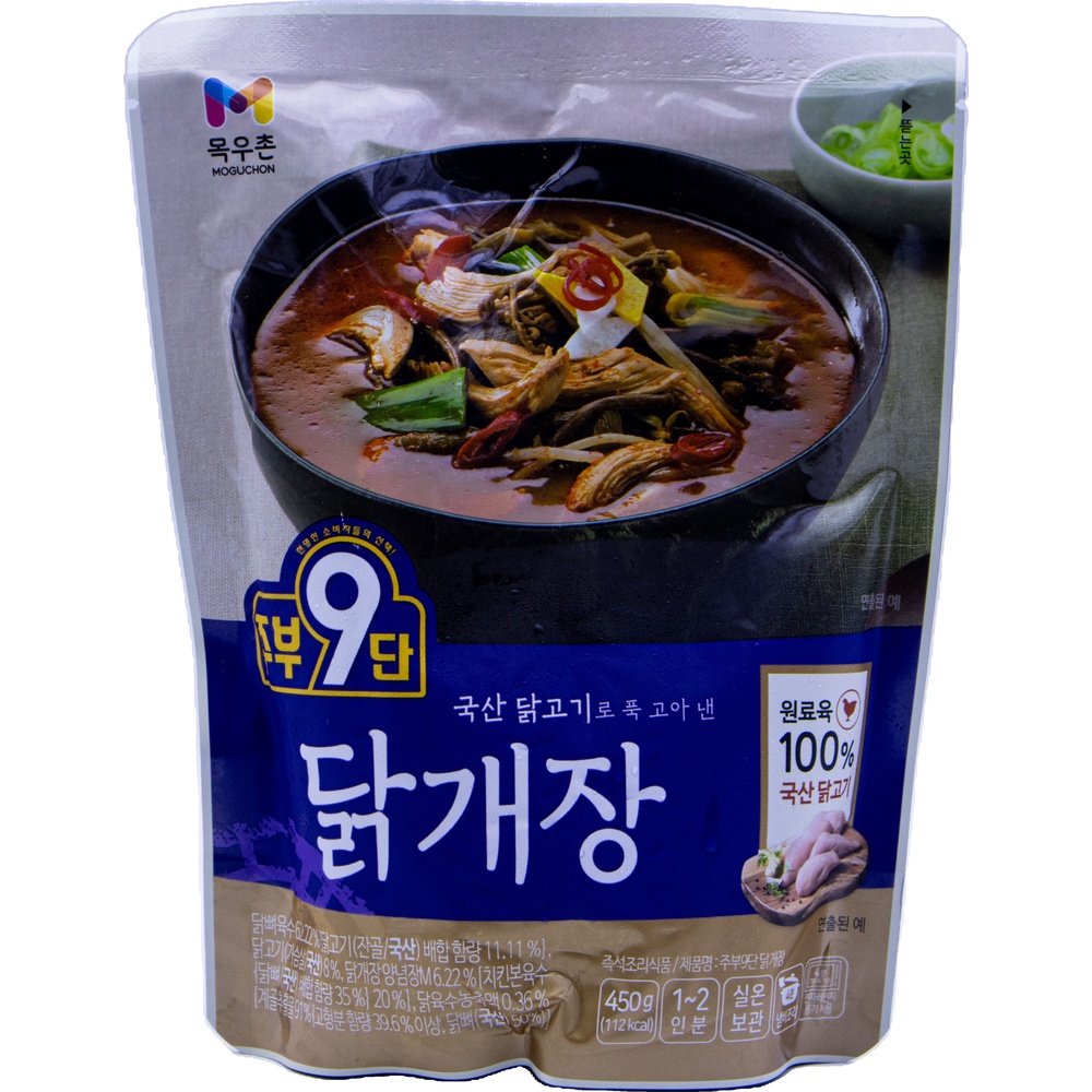 농협 목우촌 주부9단 닭개장 450g