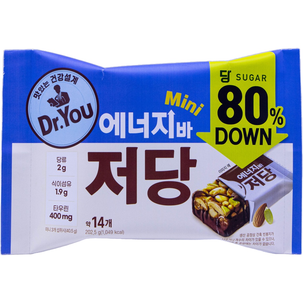 오리온 닥터유 미니 에너지바 저당 40.5g