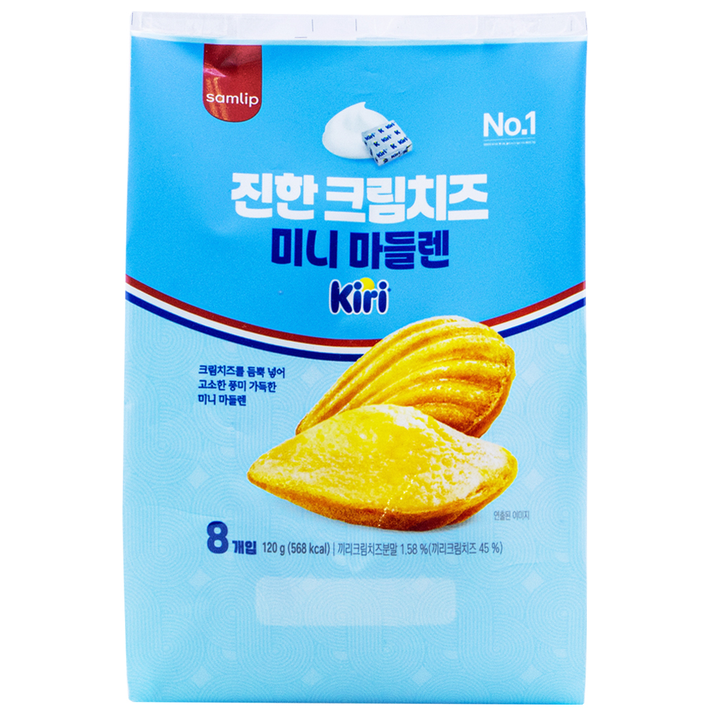 삼립 진한 크림치즈 미니마들렌 120g