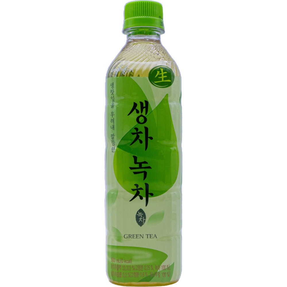 웅진 생차 녹차 500mL