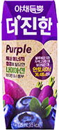 롯데 야채듬뿍 더 진한 퍼플125ml