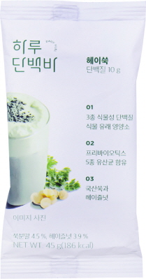 프로틴방앗간 하루단백바 헤이쑥 45g
