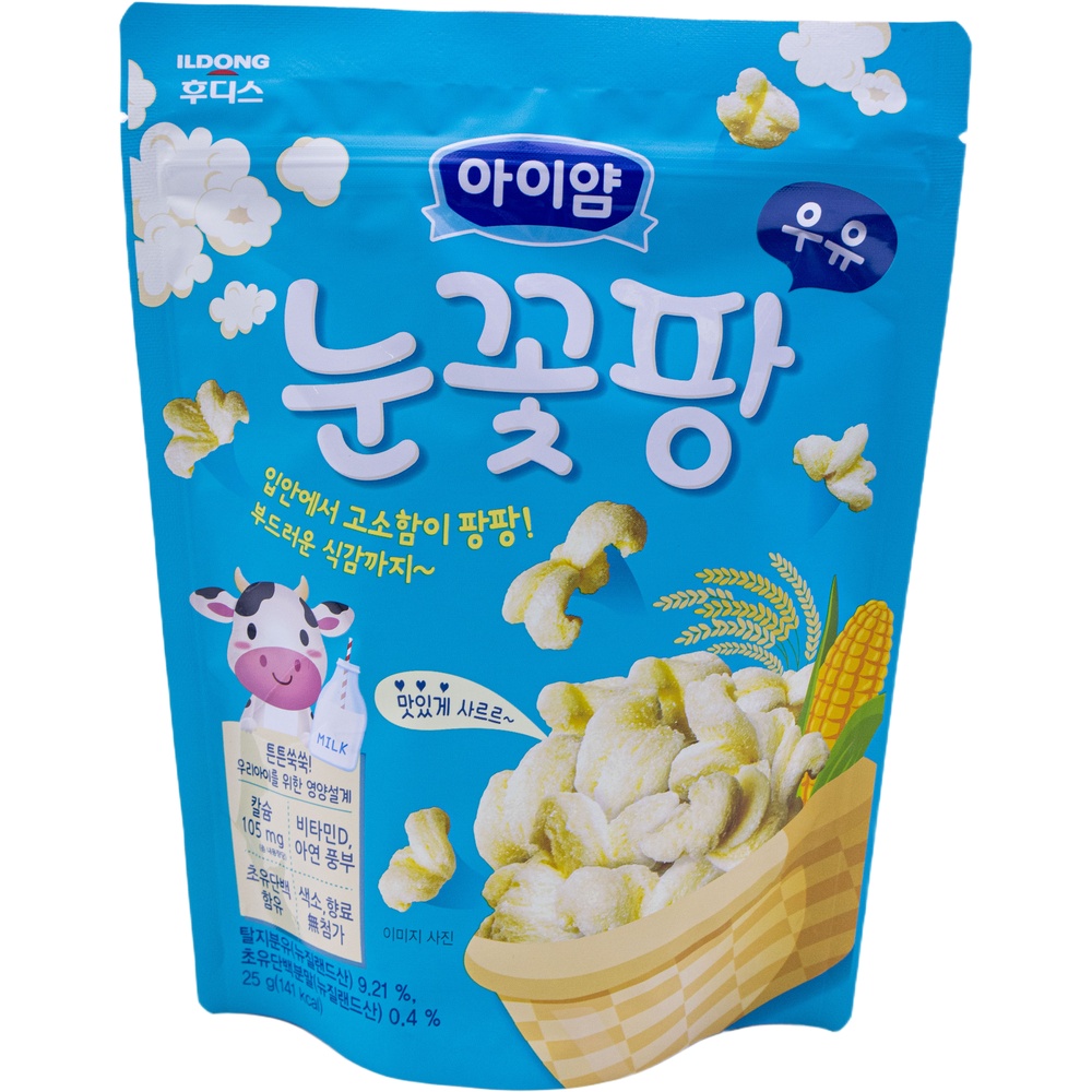 일동후디스 아이얌 눈꽃팡 우유 25g