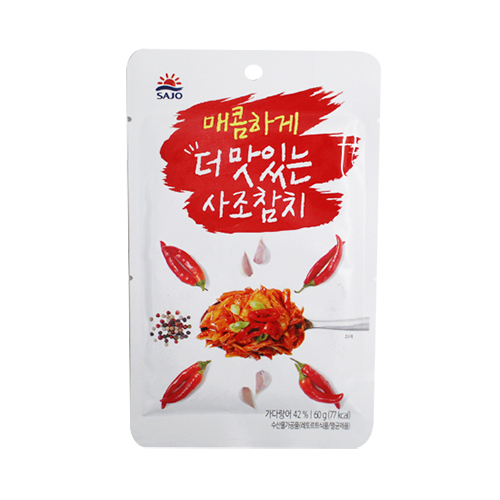 사조 매콤하게 더 맛있는 참치 60g