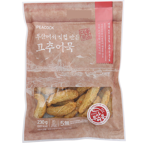 피코크 고추어묵 230g