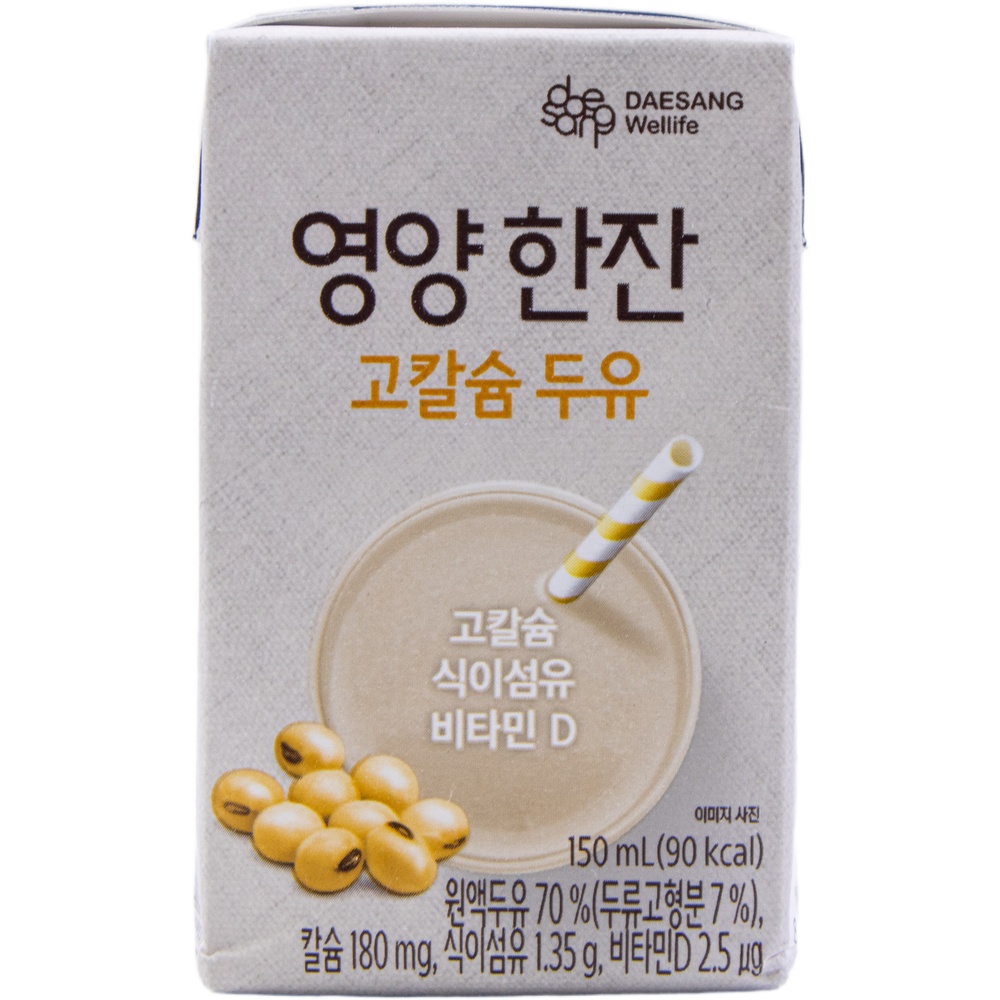 대상웰라이프 영양한잔 고칼슘 두유 150mL
