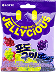 롯데 젤리셔스 포도먹은구미 60g