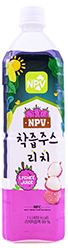 롯데 NPV 착즙주스 리치 1L