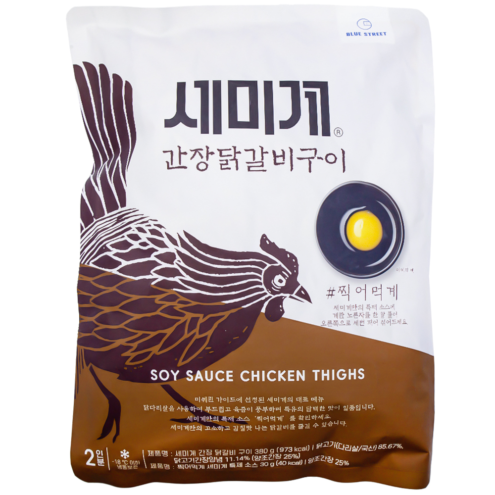 세미계 간장 닭갈비 구이 410g
