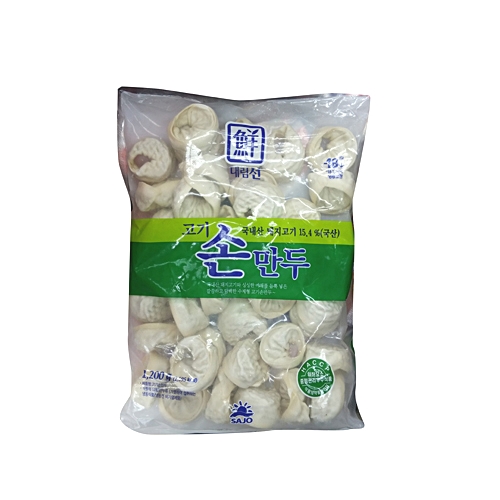 사조 대림선 고기손만두 1200g
