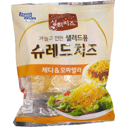 매일유업 상하치즈 슈레드치즈 체다&모짜렐라 210g