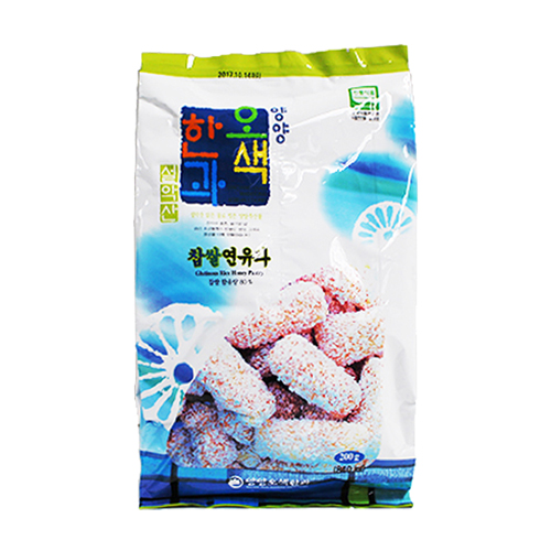 양양오색한과 찹쌀연유과 200g