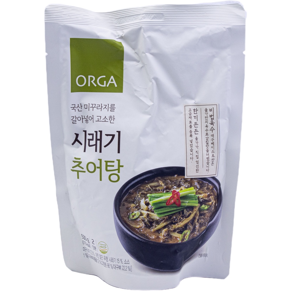 풀무원 올가 시래기 추어탕 500g