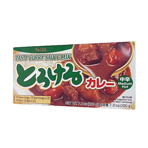 에스비 토로케로 카레 중간매운맛 200g