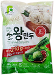 CJ 프레시안 생야채와 돼지고기 왕만두 840g