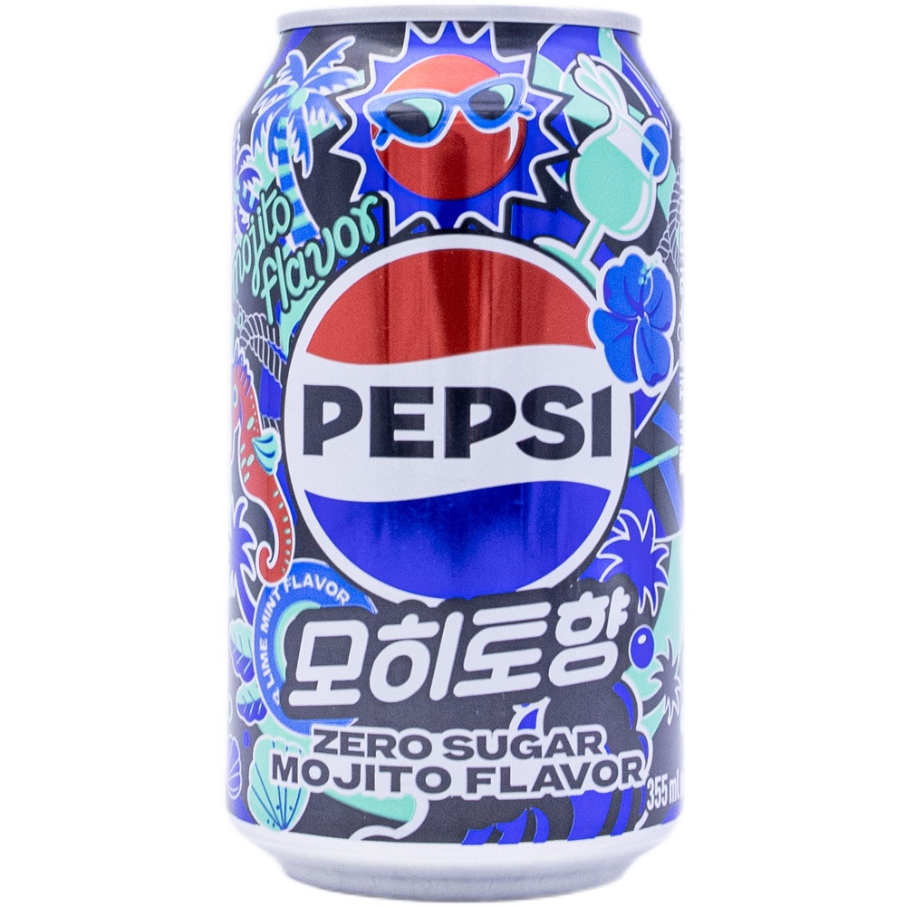 펩시 제로 슈거 모히토향 355mL