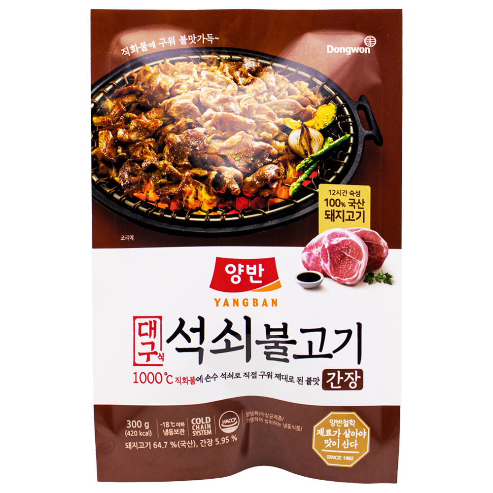 동원 양반 대구식 석쇠불고기 간장 300g