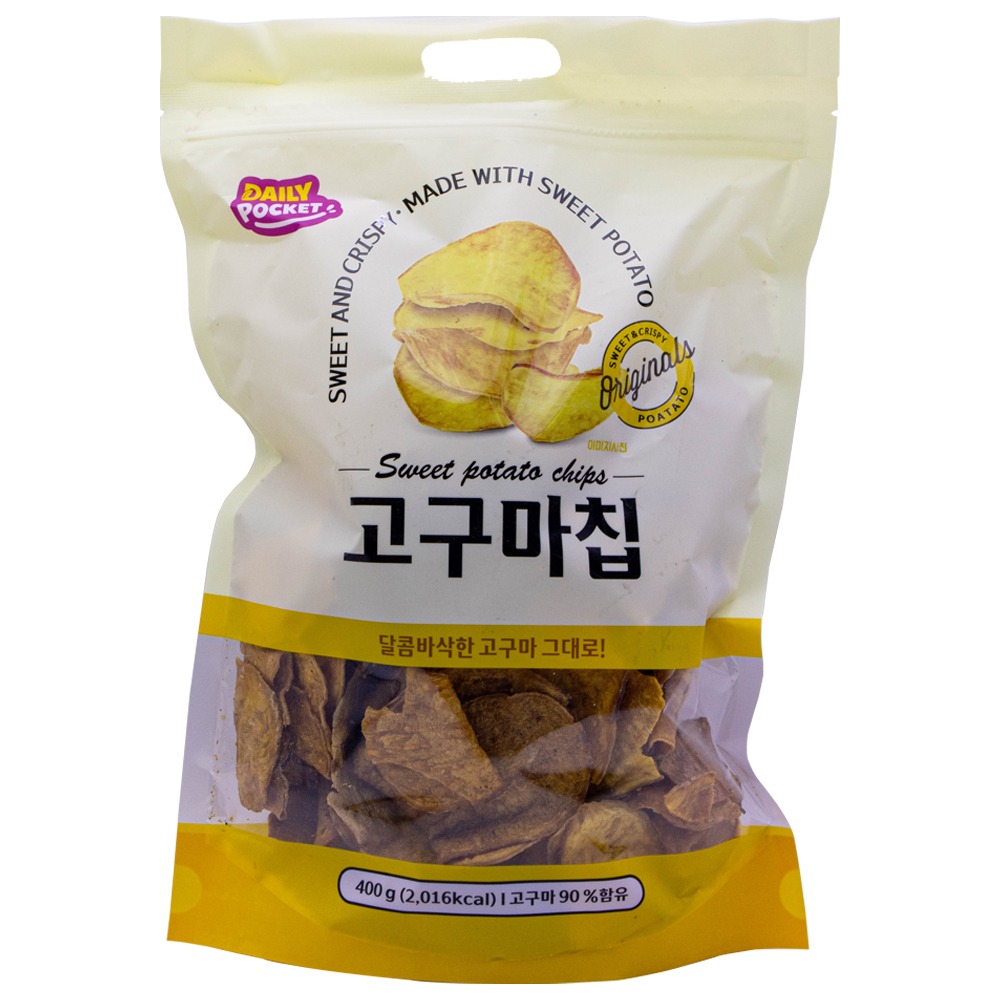 효성인터내셔널 데일리포켓 고구마칩 400g