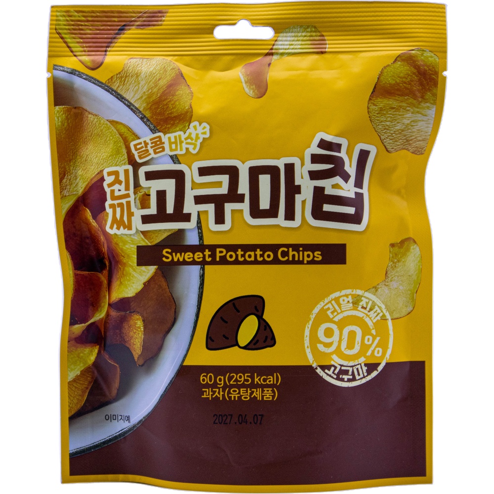 감성글로벌 달콤바삭 진짜 고구마칩 60g