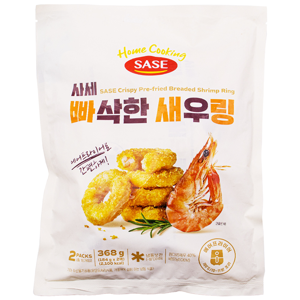 사세 빠삭한 새우링 368g
