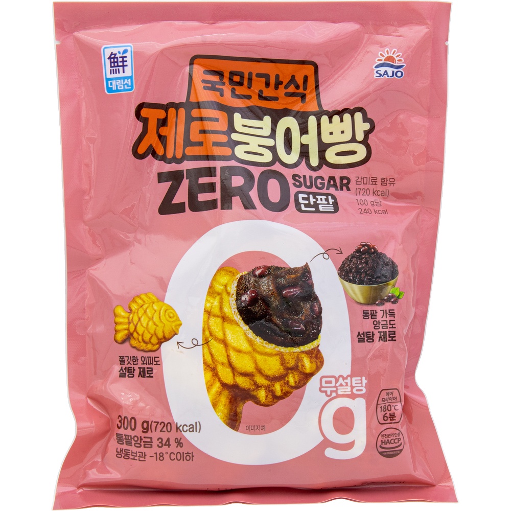 사조 대림선 제로붕어빵 단팥 300g