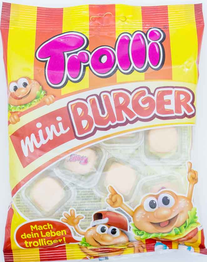 트롤리 미니버거모양젤리 100g