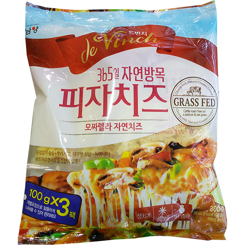 남양 드빈치 365일 자연방목 피자치즈 300g