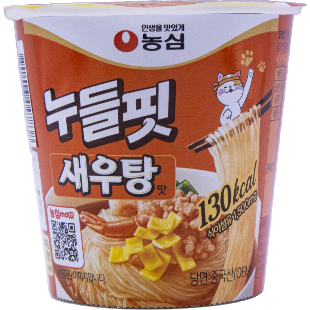 농심 누들핏 새우탕맛 36g