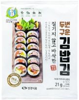 지도표 성경김 두번구운 김밥김 21g