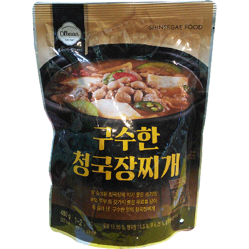 올반 구수한 청국장찌개 480g