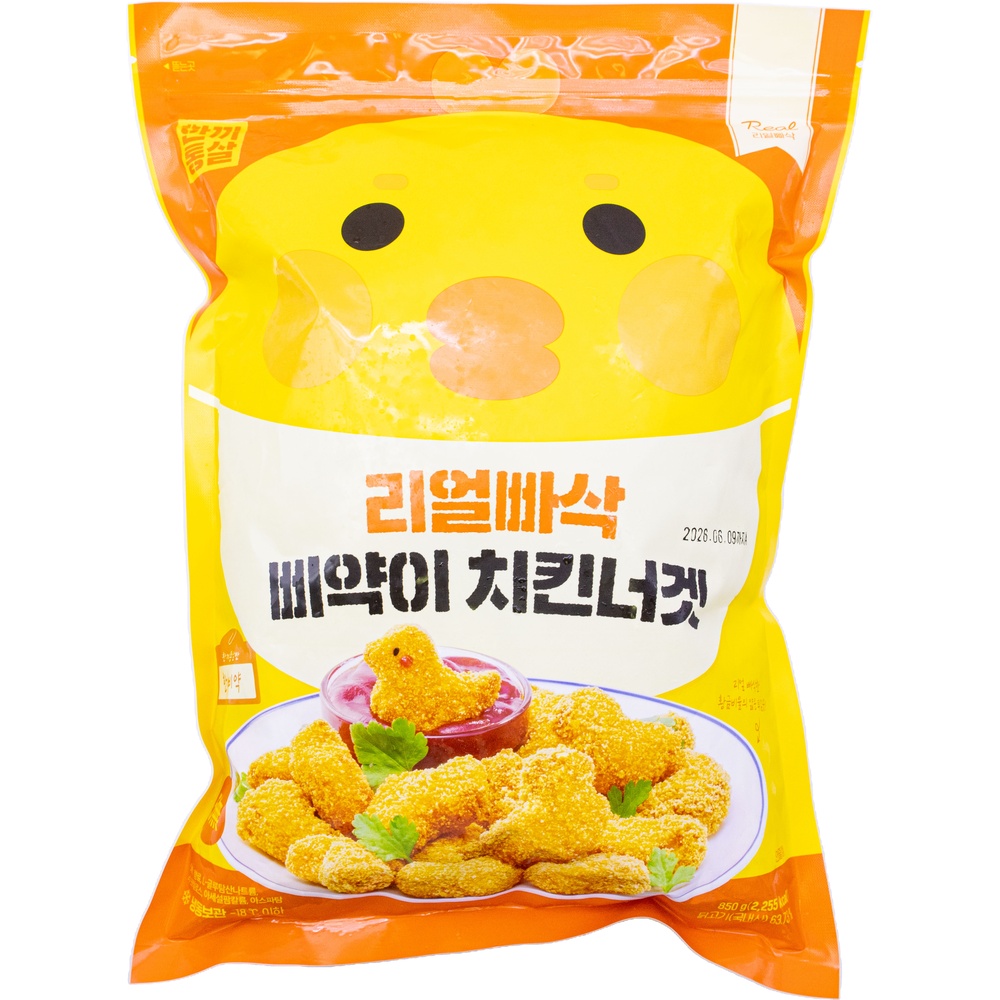 이그니스 한끼통살 리얼빠삭 삐약이 치킨너겟 850g