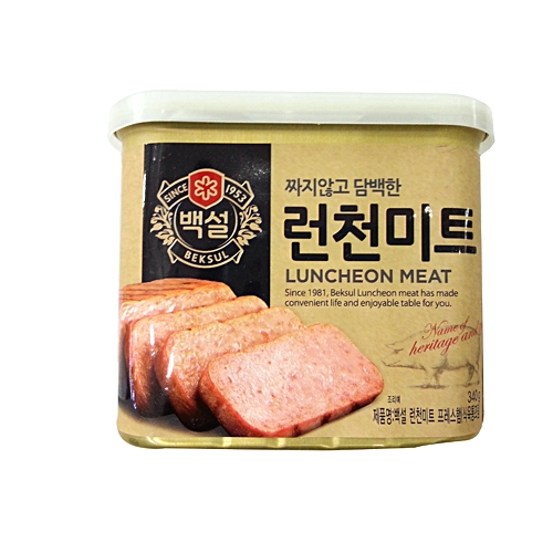 CJ 백설 런천미트 340g