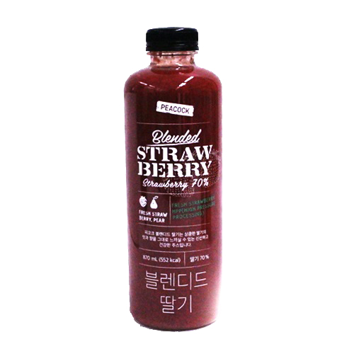피코크 블렌디드 딸기 870ml