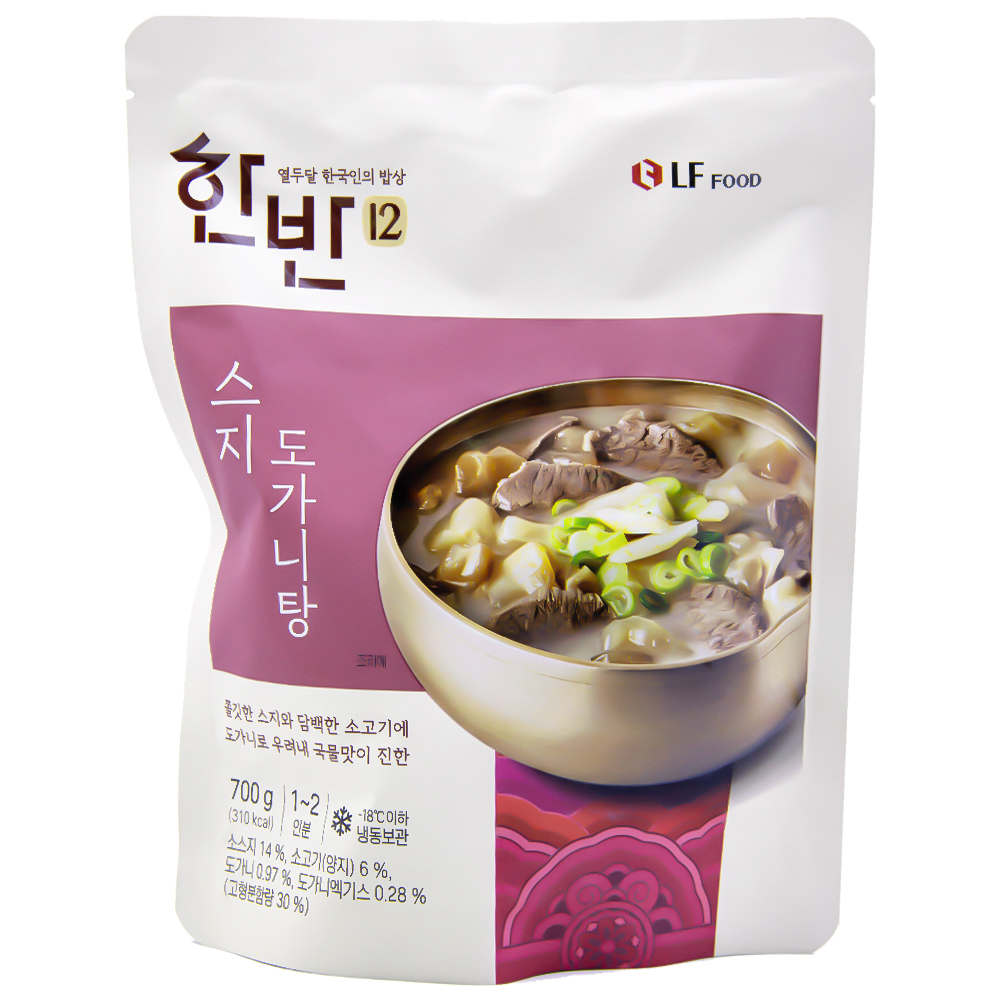 엘에프푸드 한반12 스지 도가니탕 700g