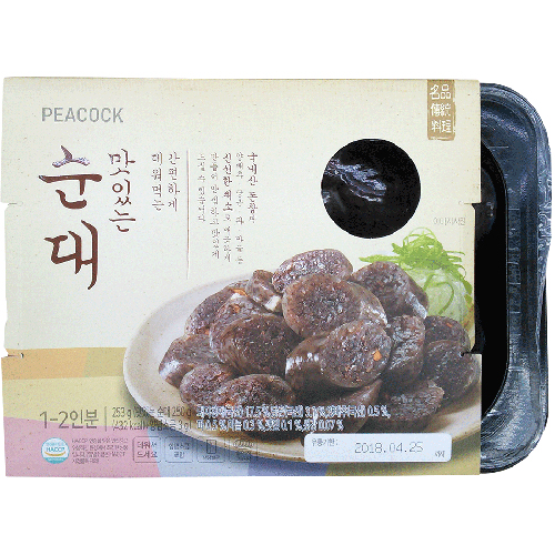 피코크 맛있는 순대 253g